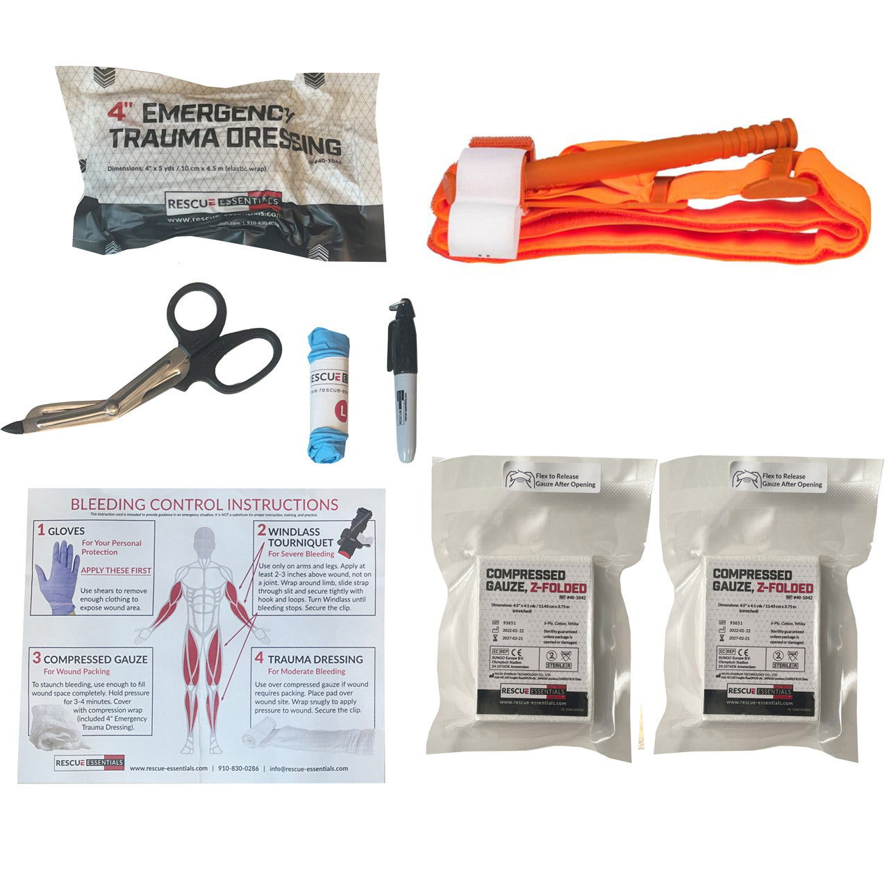 Stop The Bleed Kit - Basic