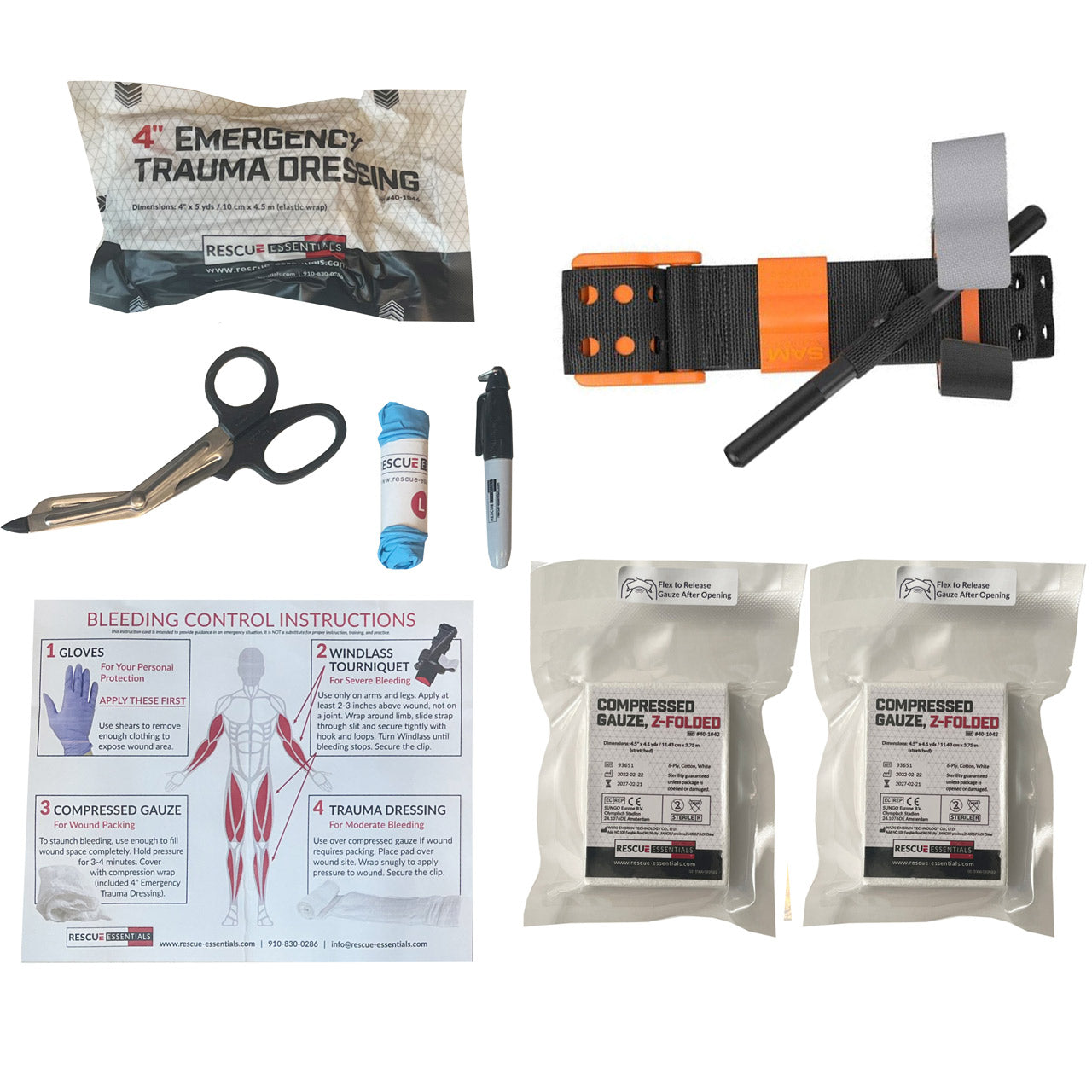 Stop The Bleed Kit - Basic