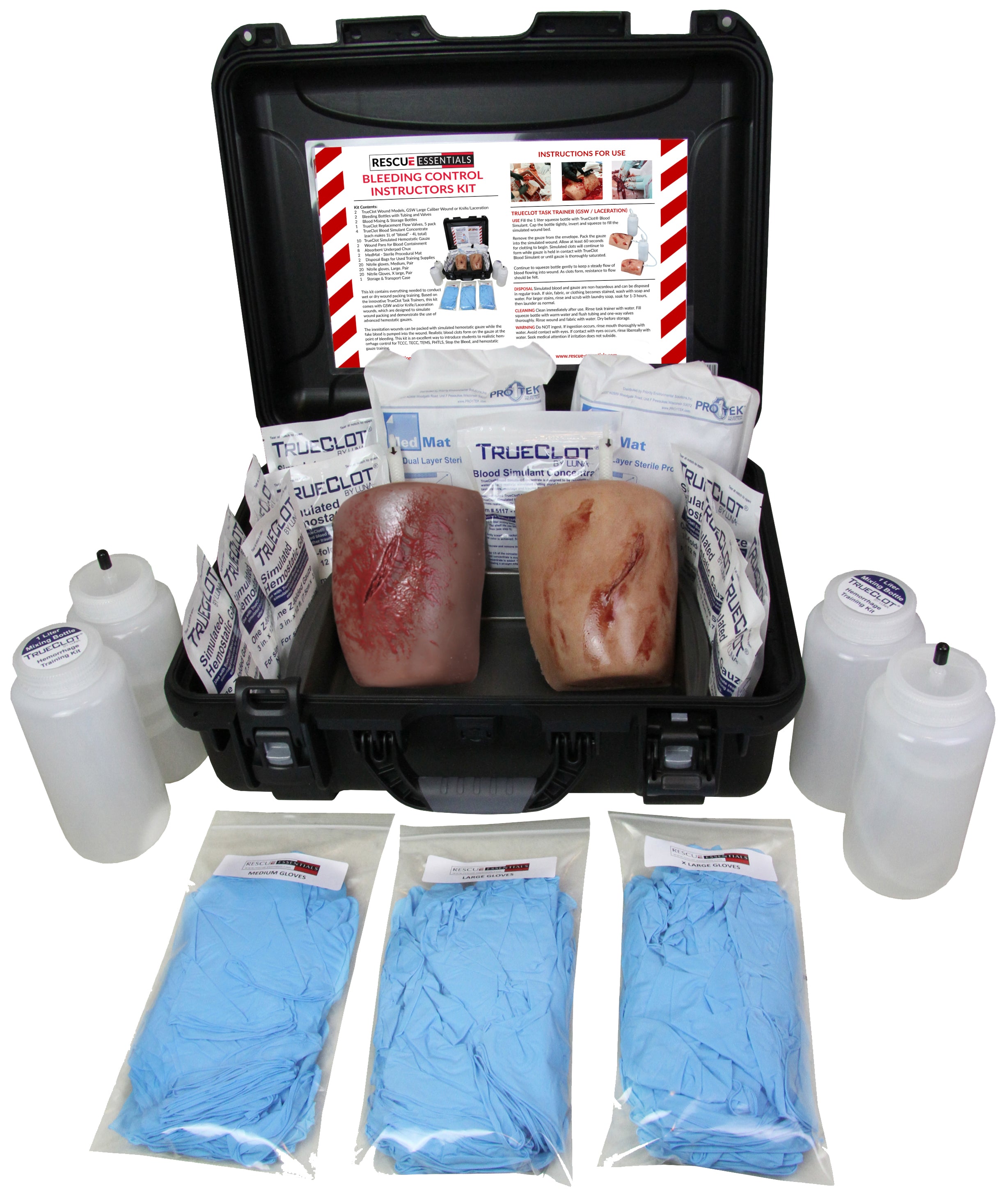 Rescue Essentials Bleeding Control Instructors Kit
