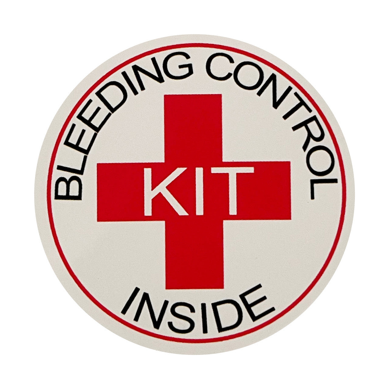 Bleeding Control Designation Stickers, single sticker