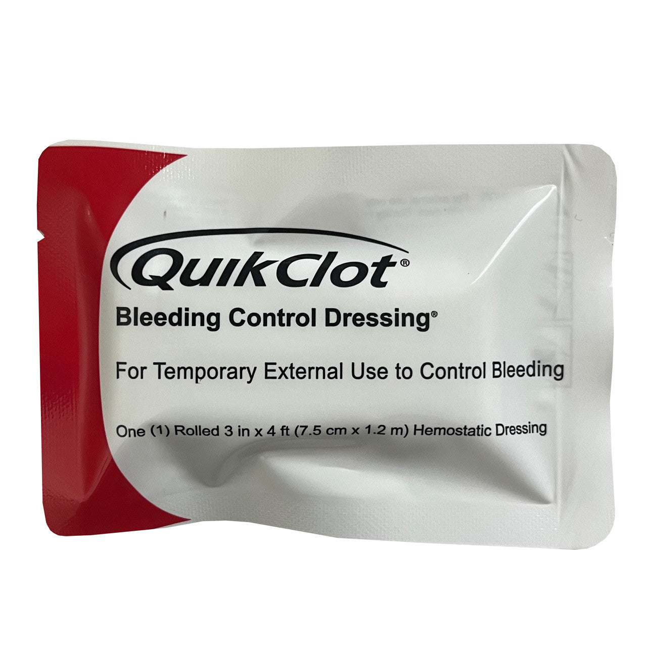 QuikClot 3-inch x 4-foot | Hemostatic Bleeding Control – StopTheBleed.com
