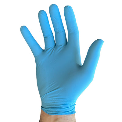 Glove on hand