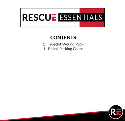 Luna TrueClot Basic Packing Trainer, contents list
