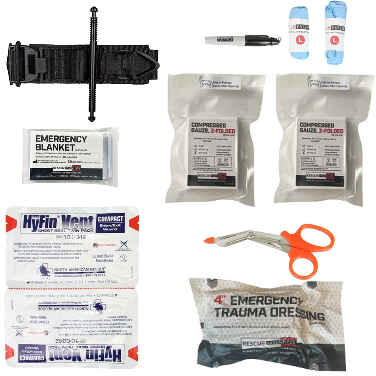 Stop The Bleed - Dual Treatment Kit - Intermediate