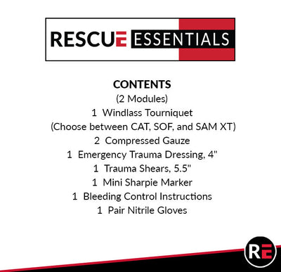 Stop The Bleed - Dual Treatment Kit - Basic