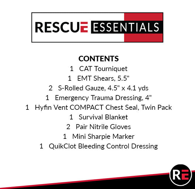 Bleeding Control Station IFAK -  Advanced contents list