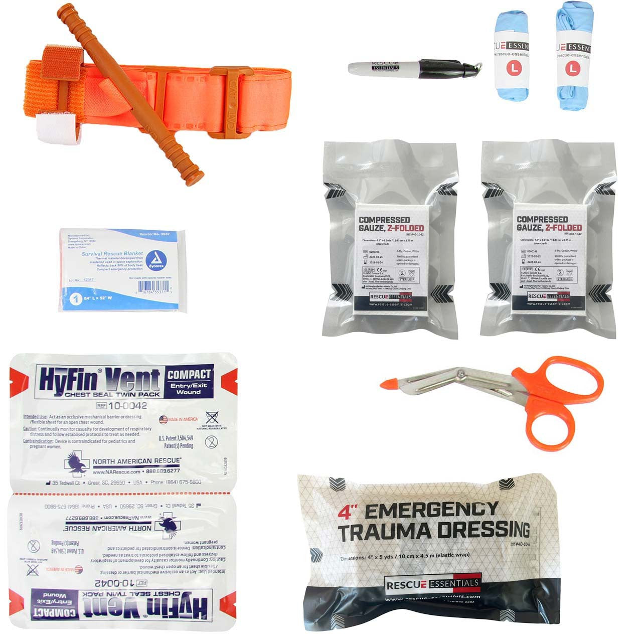 Stop The Bleed Station IFAK - Intermediate with CAT tourniquet