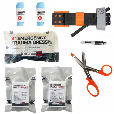 Bleeding Control Station IFAK - Basic with SAM XTT Tourniquet