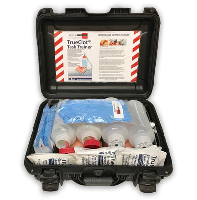 Rescue Essentials Bleeding Control Instructors Kit open, packed up