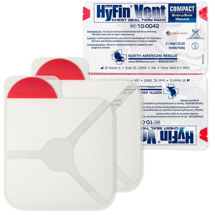 Hyfin Vent Compact Chest Seal Twin Pack | Rescue Essentials ...