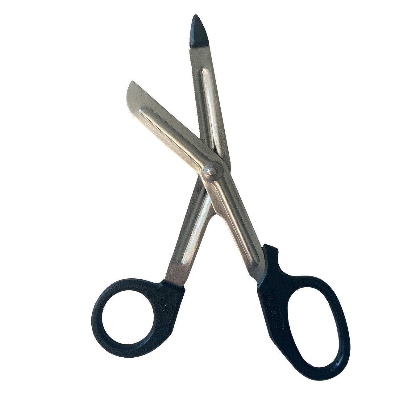 Black Stainless Steel 5.5" EMT Shears, open