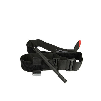 Combat application tourniquet CAT by North American Rescue NAR, unwrapped view