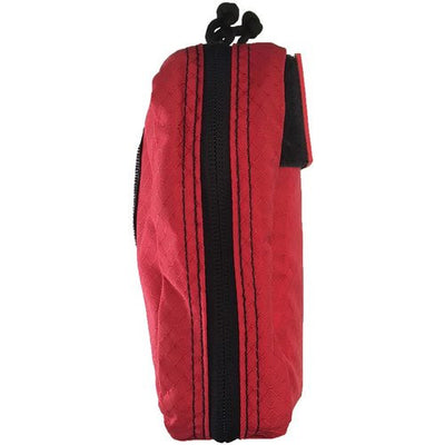 Rescue Essentials Bleeding Control Station IFAK (Individual) in nylon red pouch, side