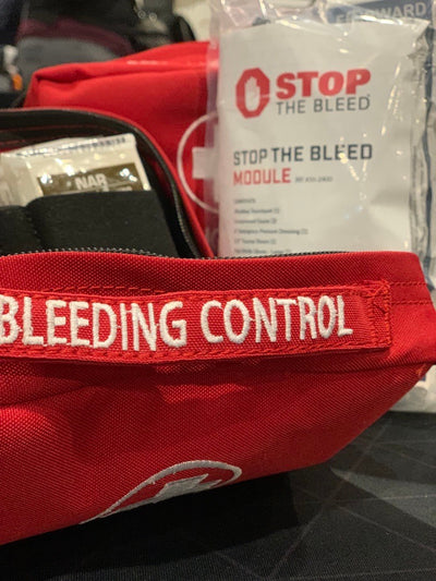 Stop The Bleed Module, in bag