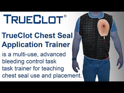 TrueClot Chest Seal Application Trainer